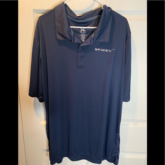 Men’s SpaceX Polo Shirt - Picture 1 of 6